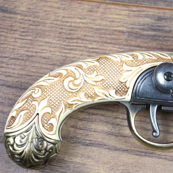 Replica - dueling pistol, brass