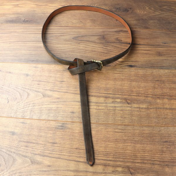 2 x 145 cm - Wiki Gürtel, Antik-Braun, AM