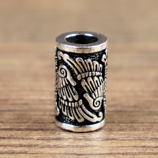 6 mm - Haarperle Wikinger Rabe - AS