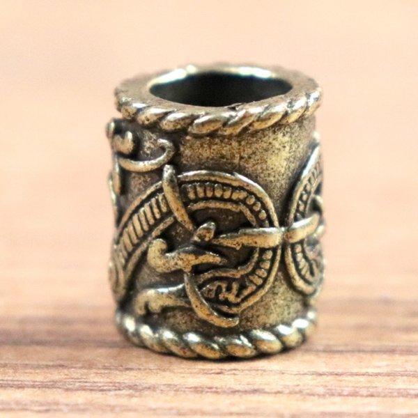 10 mm - Haarperle keltisches Tierwesen - AM