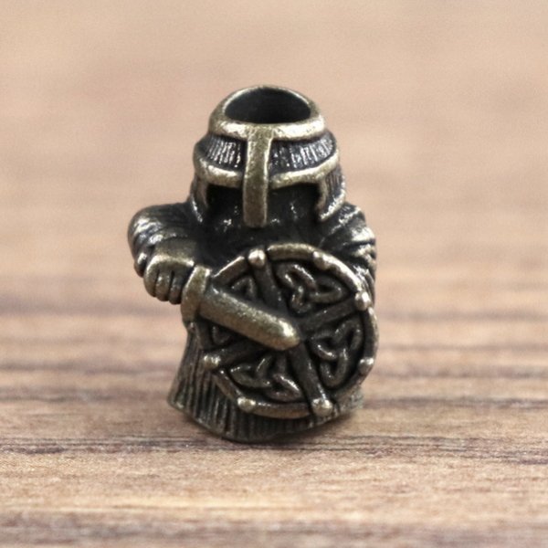 4 mm hair bead viking - AM