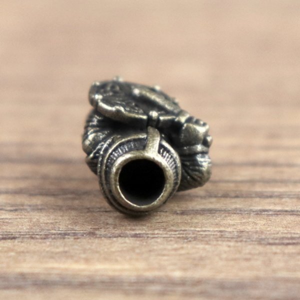 4 mm hair bead viking - AM