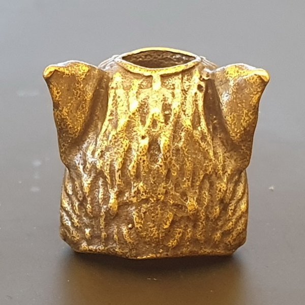 5 mm Haarperle Wolfskopf - AM