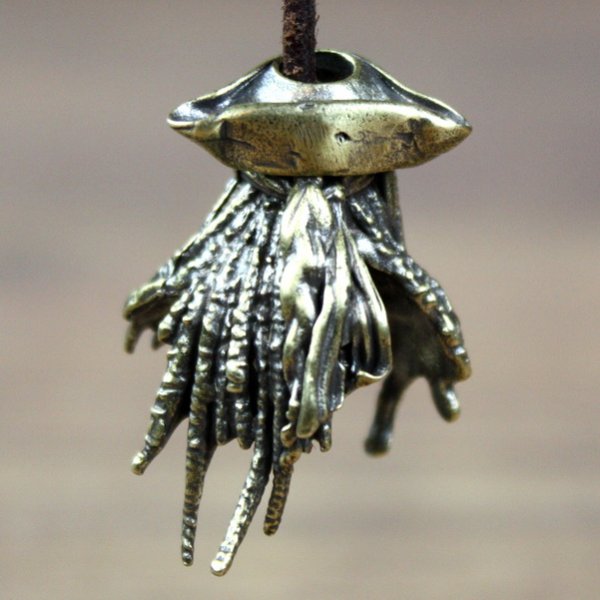 5 mm hair bead "Captain Jack Sparrow" - AM - with and without tricorn hat