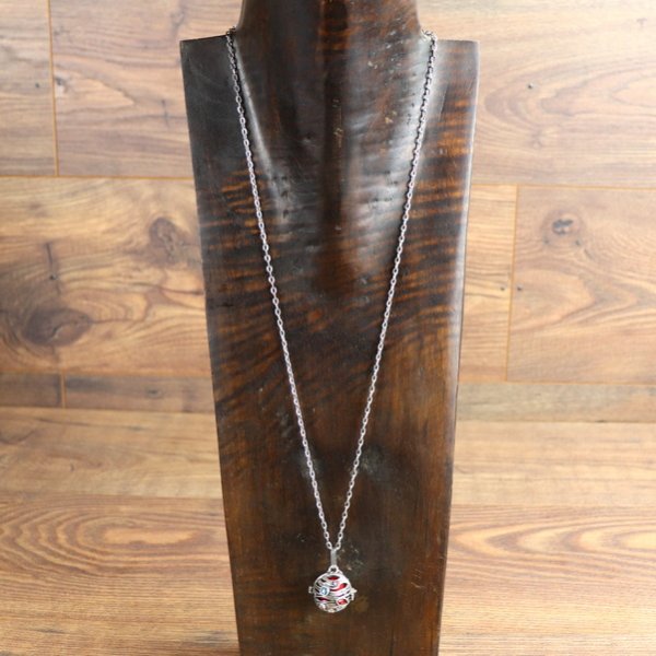 Pomander Duftkette Baum / Yggdrasil, Altmessing