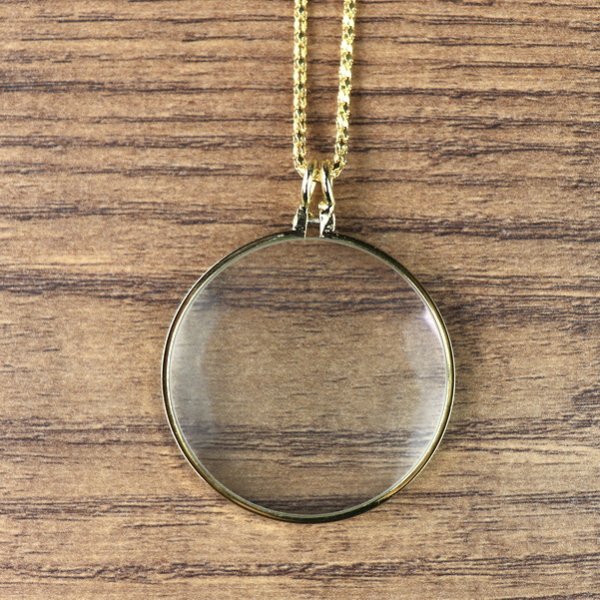 Lupen Kette, schlicht Farbe: Gold