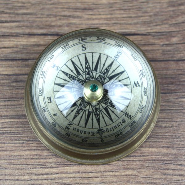 Kompass mit Domglas