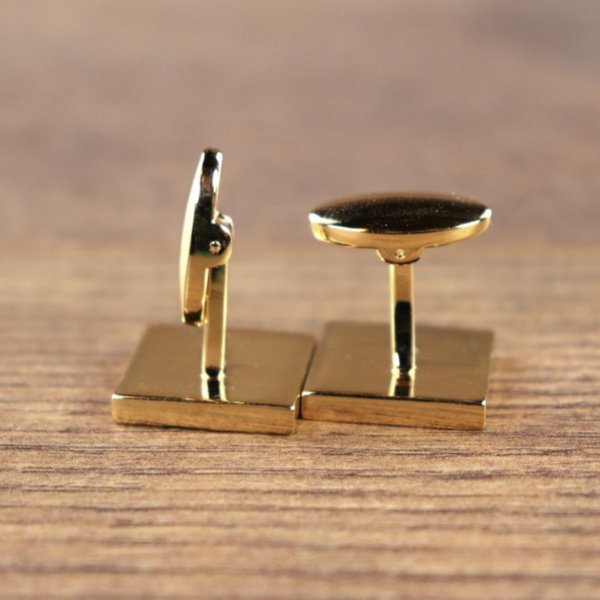 Manschettenknöpfe - Ornament 1, Farbe: Gold