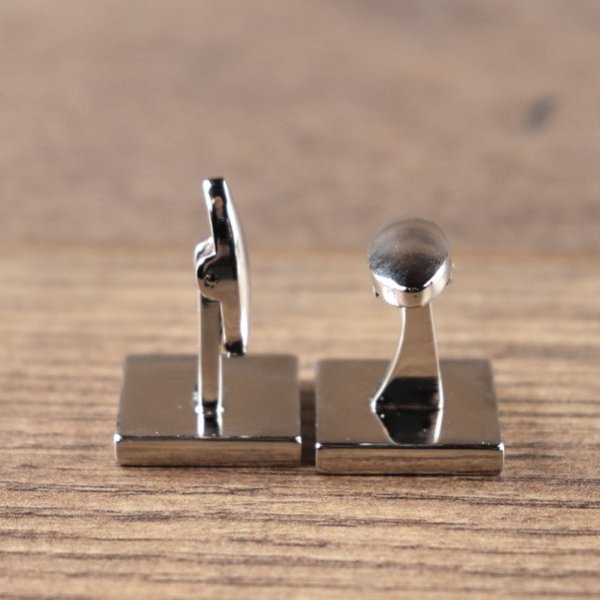 Manschettenknöpfe - Ornament 1, Farbe: Silber