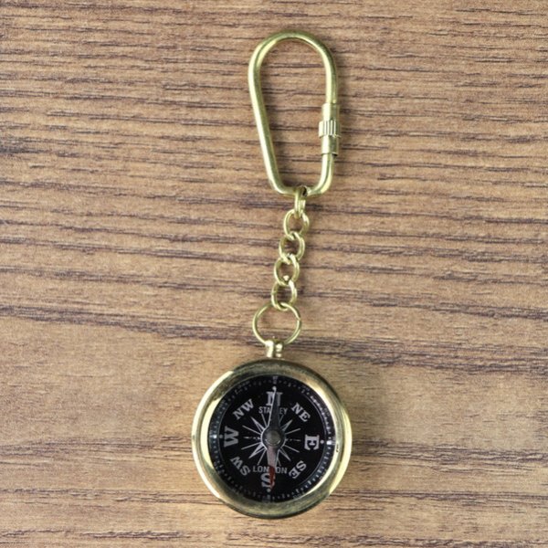 Schlüsselanhänger Kompass im Antik-Stil