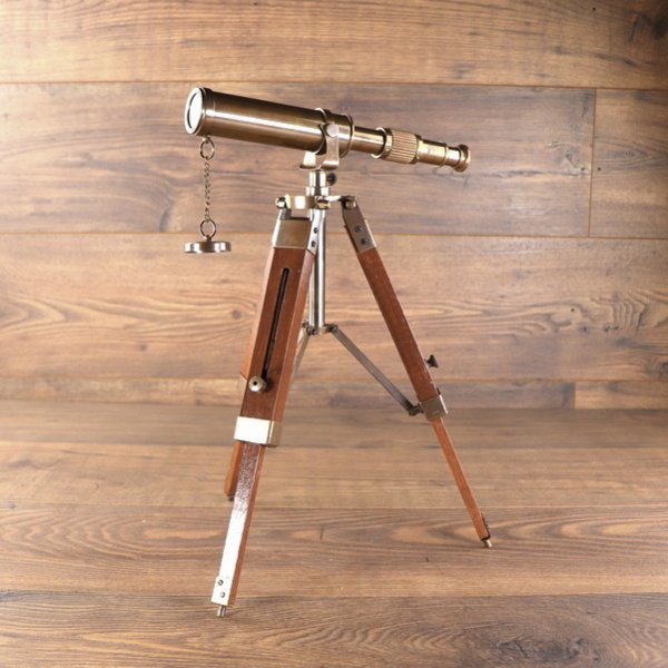 Telescope on a tripod