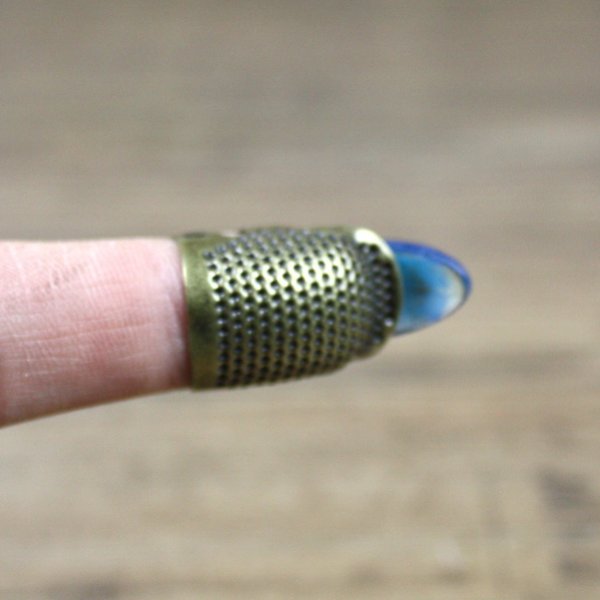 Thimble - sewing cap - finger cap
