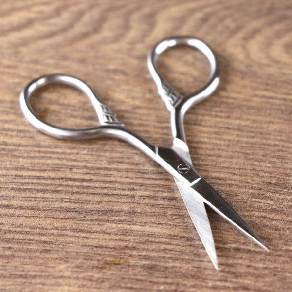 Kleine Schere - Griff Farbe: Gold - weiter Griff