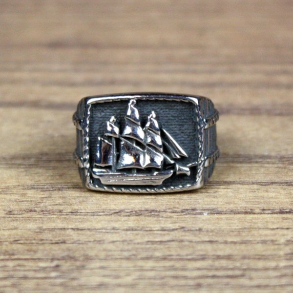 Piraten Schiff Ring 3-Master / Planken