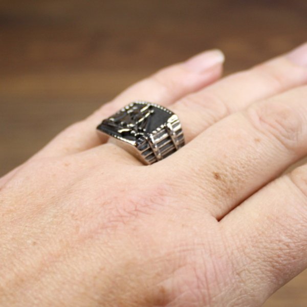 Piraten Schiff Ring 3-Master / Planken