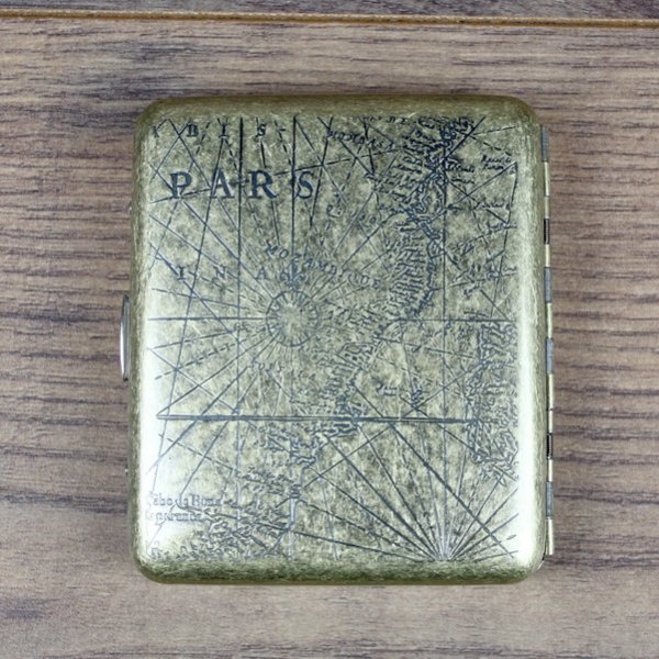 Zigaretten Etui "Sailing to the world"