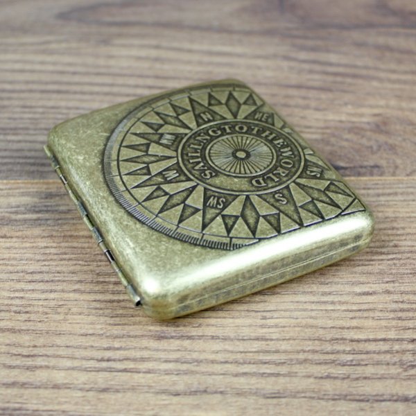 Zigaretten Etui "Sailing to the world"