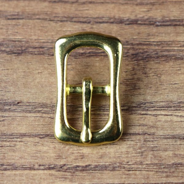 Islandschnalle, Stegschnalle - 12mm - Messing