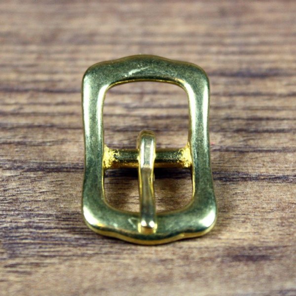 Islandschnalle, Stegschnalle - 16mm - Messing