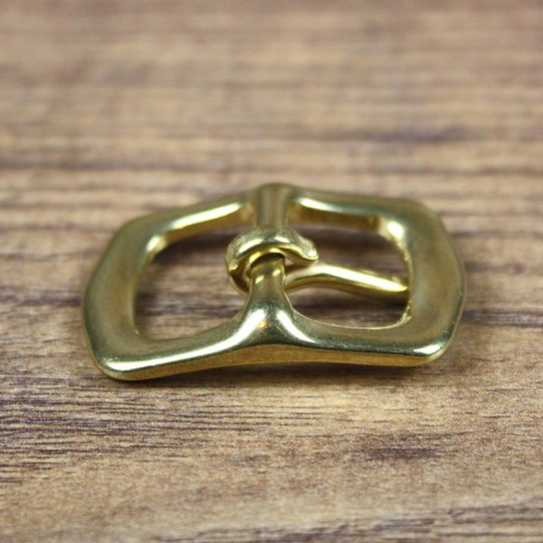 Islandschnalle, Stegschnalle - 16mm - Messing