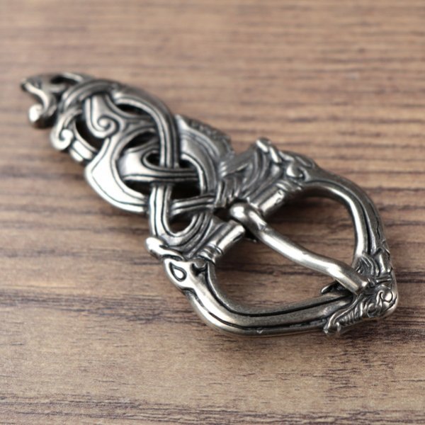 Wikinger Urnes-​Schlangen Schnalle - 30 mm - AS