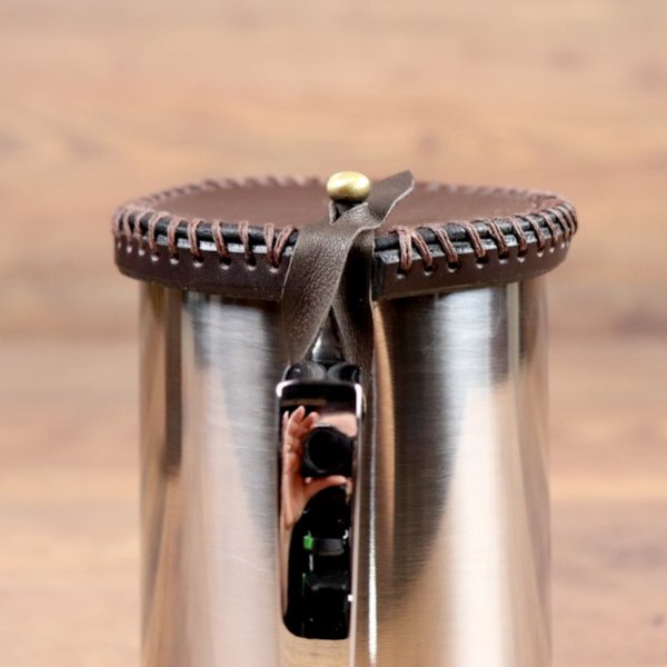 Leder Deckel für Englischer Trinkhumpen, Krug, 500 ml