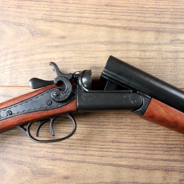 Abgesägte Schrotflinte mit Doppellauf USA 1881