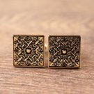 Manschettenknöpfe - Ornament 1, Farbe: Gold