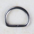 D-Ring 25 x 4 mm Farbe: Silber