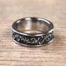 Farn Ranken Ring,  silberfarben