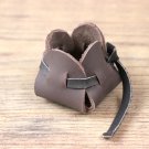 Rod shoe, brown with band - for 3 - 4.5 cm rod diameter